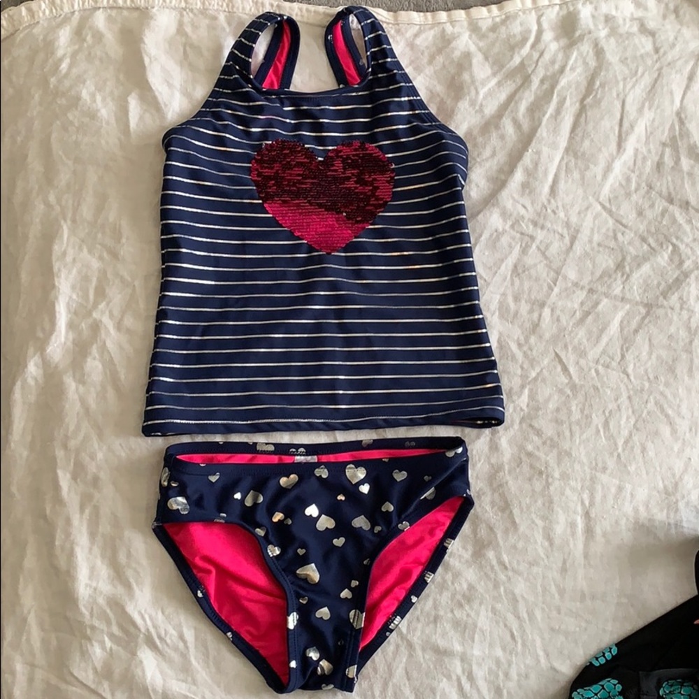 Girls Justice Tankini Swimsuit Justice ~ size 7